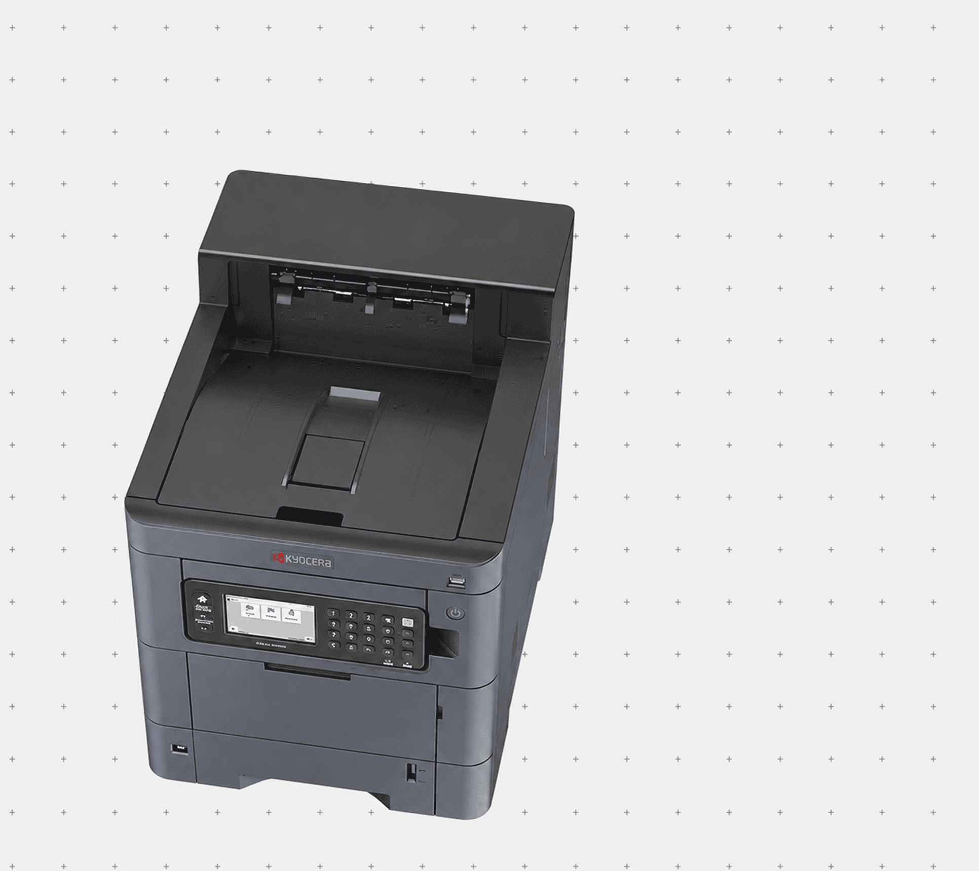 Black printing machine for commercial use